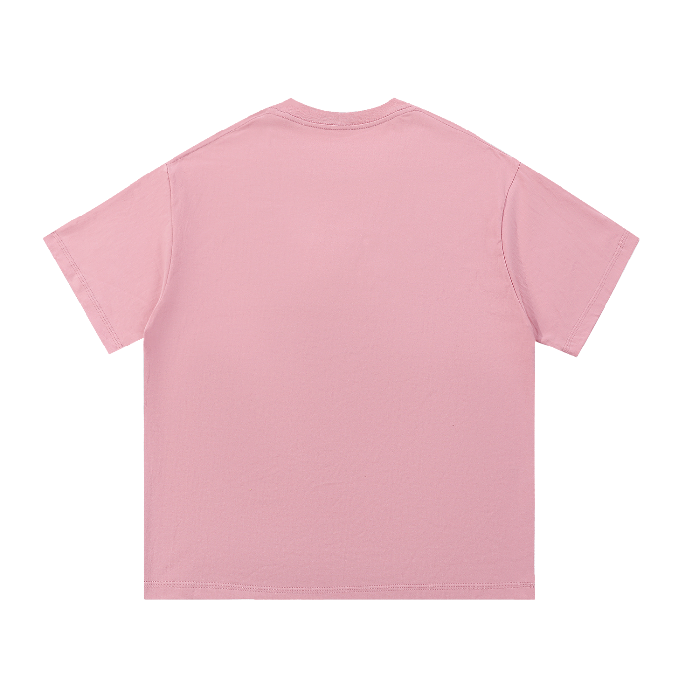 PINK COTTON T-SHIRT.