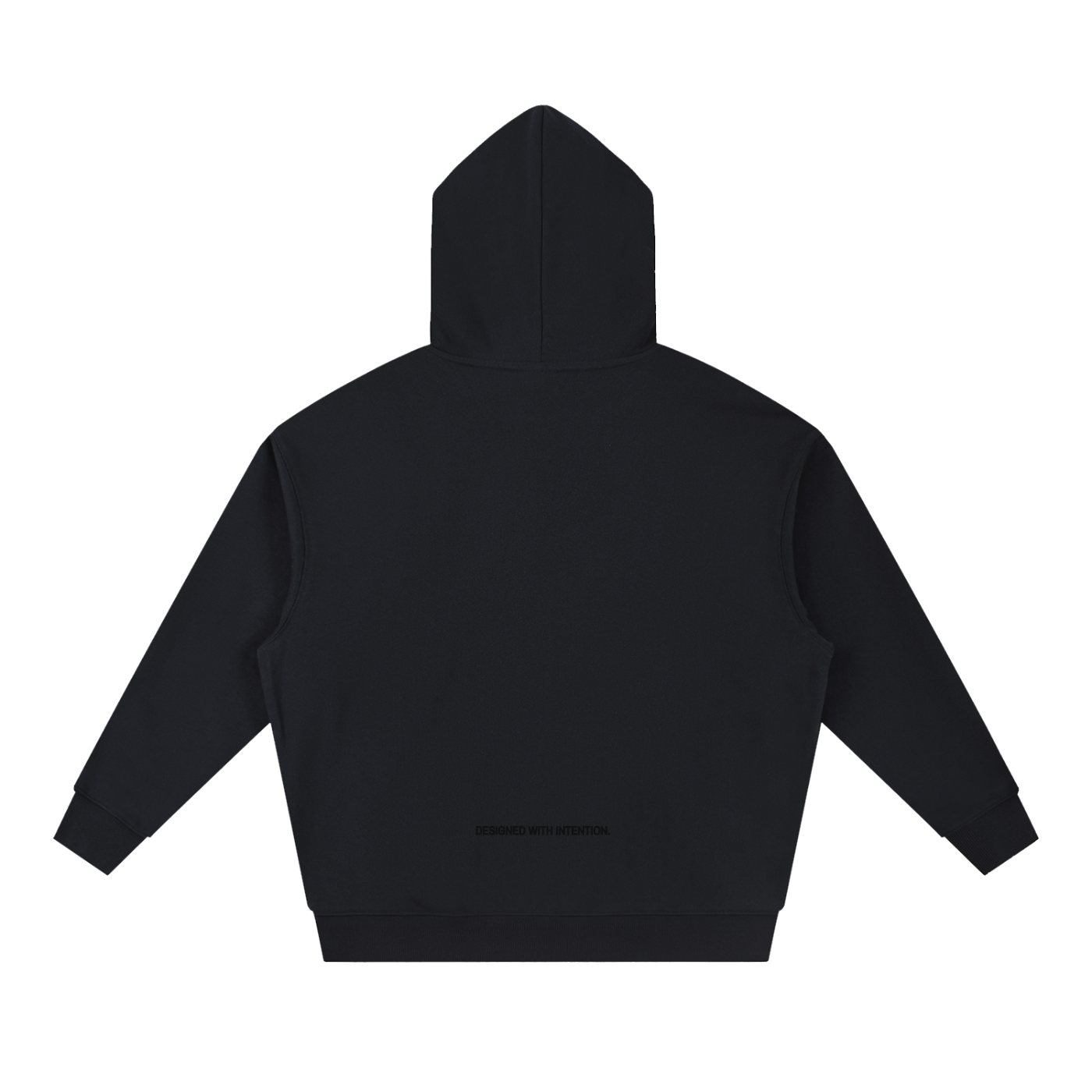 BOXY HEAVYWEIGHT DROP-SHOULDER HOODIE.
