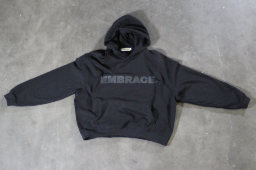 BOXY HEAVYWEIGHT DROP-SHOULDER HOODIE.