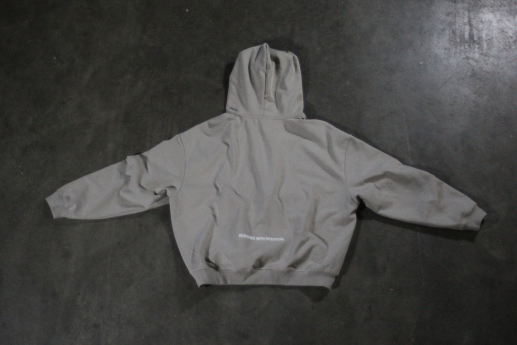 BOXY HEAVYWEIGHT DROP-SHOULDER HOODIE.